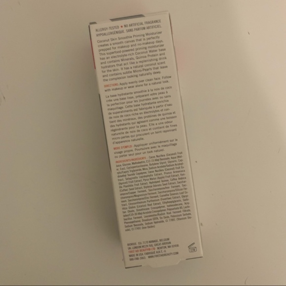 FIRST AID BEAUTY Coconut Skin Priming Moisturizer - Picture 4 of 5